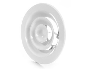 Round Aluminum Ceiling Diffuser CD-RB, Extruded aluminium construction, ClimateCarer air distribution supplier