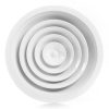 Round Aluminum Ceiling Diffuser CD-RA, All aluminium ceiling diffuser, ClimateCarer air distribution supplier