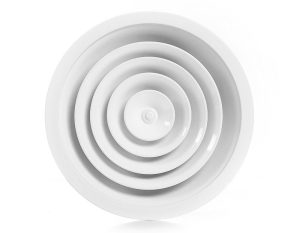 Round Aluminum Ceiling Diffuser CD-RA, All aluminium ceiling diffuser, ClimateCarer air distribution supplier