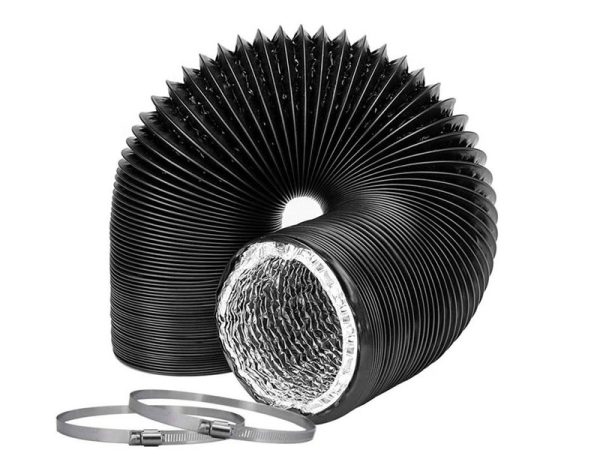 PVC Combi Flexible Ducting, 1-layer or 2-layer aluminium + PET + PVC, ClimateCarer HVAC duct supplier