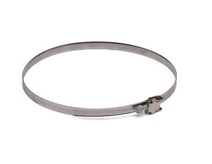 Worm drive hose clips for ducts and hoses, galvanized steel quick release clamp, ClimateCarer HVAC fastener supplier