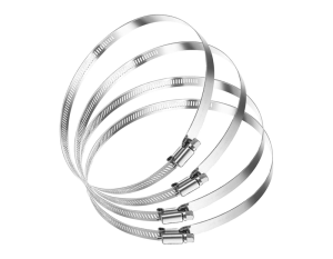 American Type Worm Drive Hose Clamps, Stainless 430 material, ClimateCarer HVAC duct supplier