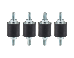 Anti Vibration Cylindrical Rubber Mounts CG series, Vibration isolation for outdoor units, ClimateCarer supplier