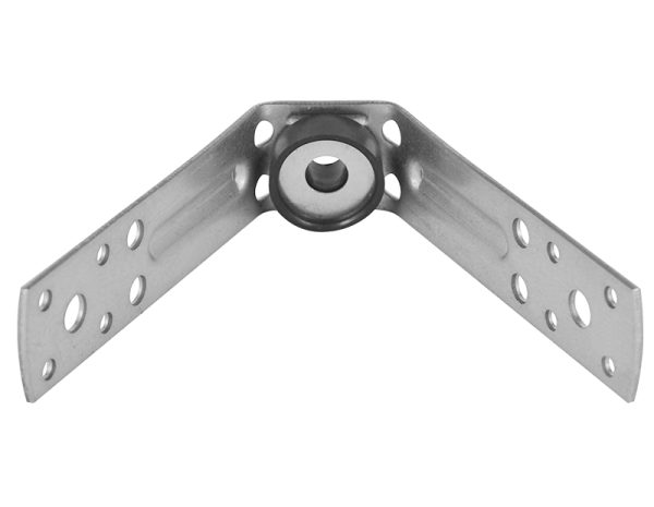 Air Duct Hangers V-shaped Duct Holder, 2.0mm galvanized steel hanger, ClimateCarer HVAC duct supplier