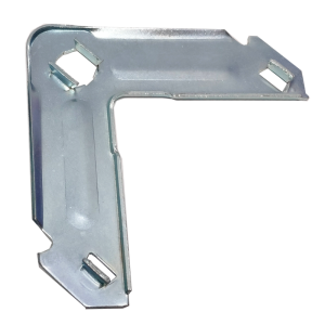 Stackable TDC Corner, Zinc plated 1.5mm galvanized steel, ClimateCarer duct fitting supplier