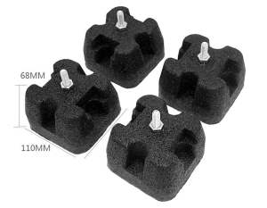 Shock Absorbing Rubber Feet, Natural rubber anti-vibration mount, ClimateCarer HVAC accessory supplier
