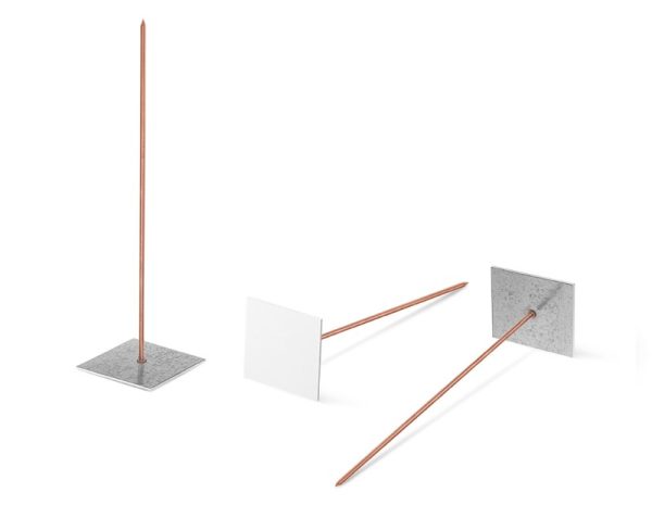 Self Adhesive Insulation Hangers, Galvanized steel or aluminium, 2.7mm, ClimateCarer insulation fastener supplier