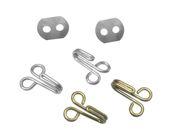 Lacing Hooks and Washers for Insulation Mattresses, Stainless steel and copper, ClimateCarer insulation fastener supplier