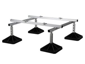 Mini Splits and Heat Pumps Ground Support Big Foot Multi Frame, ClimateCarer HVAC accessory supplier