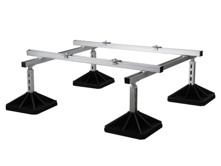 Mini Splits and Heat Pumps Ground Support Big Foot Multi Frame, ClimateCarer HVAC accessory supplier