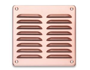 Aluminum Ventilation External Louvers, Powder coated aluminium blade, ClimateCarer air distribution supplier