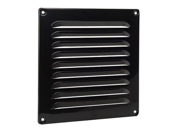 195×195 Powder Coated Aluminum Ventilation Louvers, Powder coated aluminium blade, ClimateCarer air distribution supplier