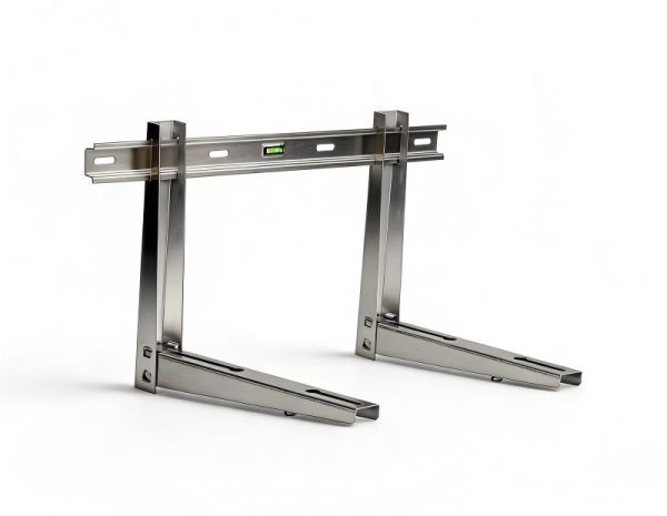 AISI 304 stainless steel air conditioner wall bracket for mini split outdoor units, ClimateCarer HVAC bracket supplier