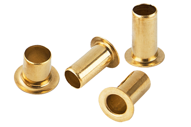 Brass hollow rivets for sheet metal assembly, ClimateCarer OEM fastener supplier
