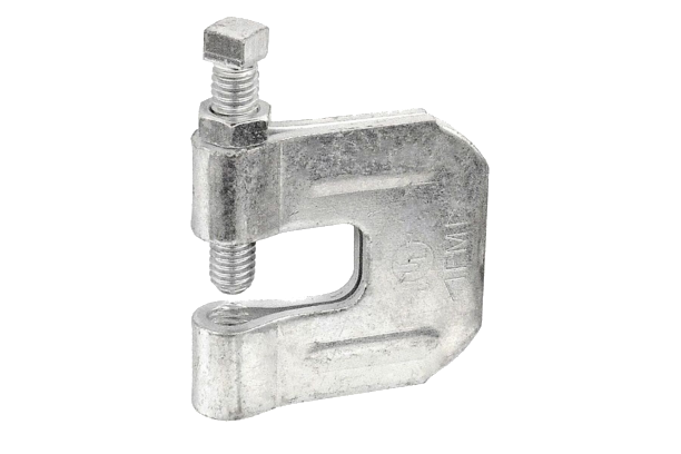Galvanized C clamp for duct and pipe suspension, ClimateCarer OEM supplier