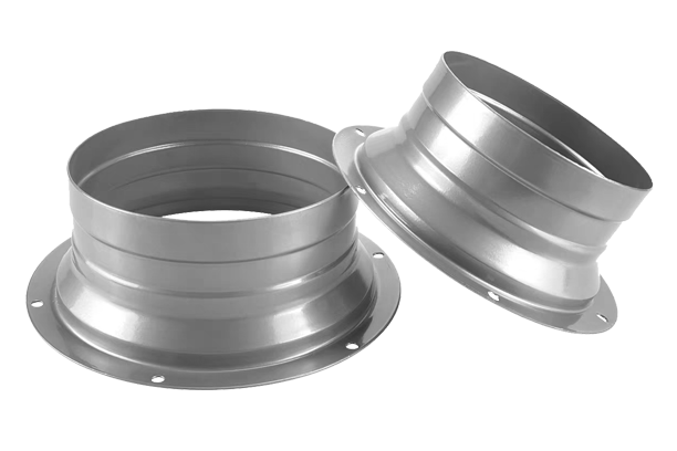 Deep drawn sheet metal shell for ventilation parts, ClimateCarer OEM supplier