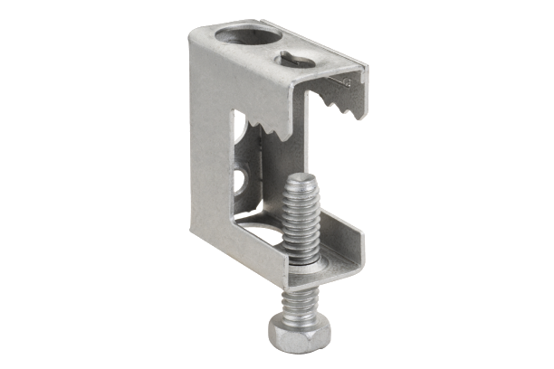 Galvanized beam clamp hanging HVAC ducts, ClimateCarer OEM sheet metal supplier